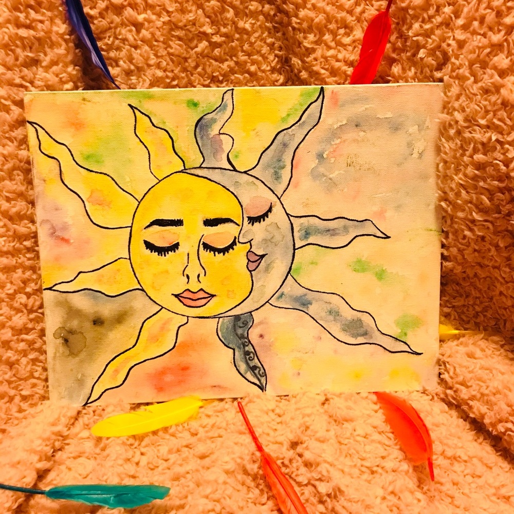 Moon Child Drawing